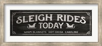 Sleigh Rides Today Fine Art Print