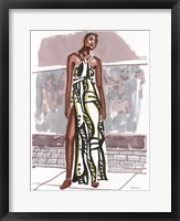 Fashion in the City 1 Framed Print