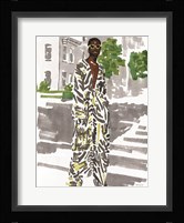 Fashion in the City 2 Framed Print