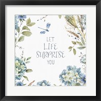 Bohemian Blue 12A Framed Print