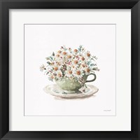 Garden Tea 01 Framed Print