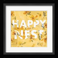 Happy Yellow 15A Framed Print