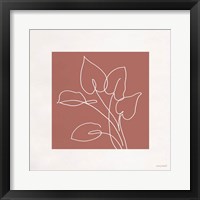 Just Leaves 08 Framed Print