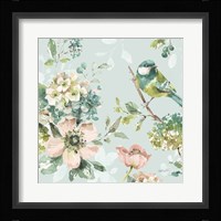 Mint Crush 03 on Mint Framed Print