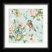Mint Crush 05 on Mint Framed Print