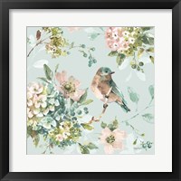 Mint Crush 05 on Mint Framed Print