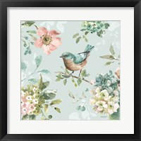 Mint Crush 06 on Mint Framed Print