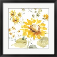 Sunflowers Forever 05 Framed Print