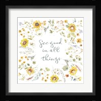 Sunflowers Forever 10 Framed Print