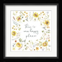 Sunflowers Forever 11 Framed Print