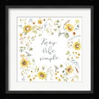 Sunflowers Forever 13 Framed Print
