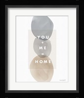 Think Neutral 12A Framed Print