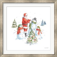 Welcoming Santa 06 Fine Art Print