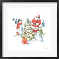 Welcoming Santa 08 Fine Art Print