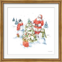 Welcoming Santa 08 Fine Art Print