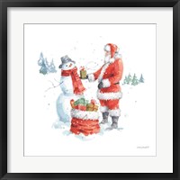 Welcoming Santa 09 Fine Art Print