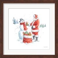 Welcoming Santa 09 Fine Art Print