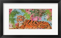 Tiger at Rest Framed Print