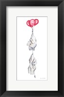 Baby Elephant Love IV Fine Art Print
