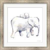 Baby Elephant Love III Fine Art Print