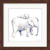 Baby Elephant Love III Fine Art Print