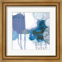 Abstract Layers IV Blue Fine Art Print