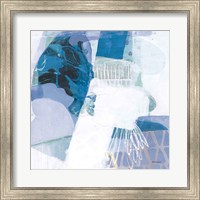 Abstract Layers III Blue Fine Art Print
