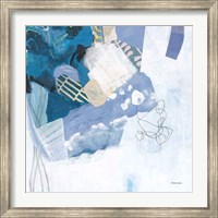Abstract Layers II Blue Fine Art Print