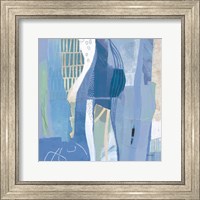 Abstract Layers I Blue Fine Art Print