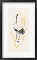 Crane Reeds I Framed Print