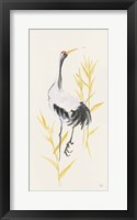 Crane Reeds I Framed Print