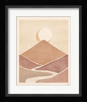 Mid Century Landscape II Fine Art Print