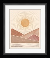 Mid Century Landscape I Fine Art Print