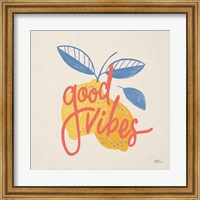 Good Vibes Lemons I Bright Fine Art Print