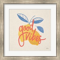 Good Vibes Lemons I Bright Fine Art Print