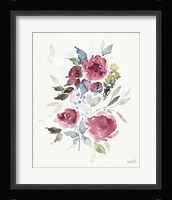 Soft Bouquet I Framed Print