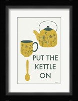 Retro Kitchen Coffee IV Framed Print