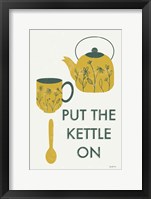 Retro Kitchen Coffee IV Framed Print