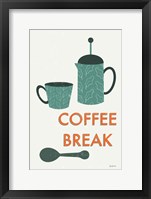 Retro Kitchen Coffee II Framed Print