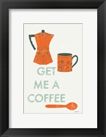 Retro Kitchen Coffee I Fine Art Print