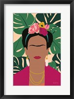 Frida Kahlo I Palms No Distress Fine Art Print