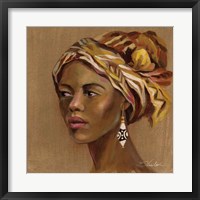 African Beauty II Framed Print
