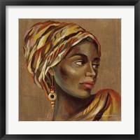 African Beauty I Framed Print