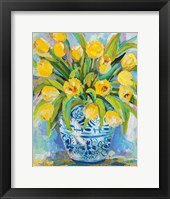 Ginger Jar Tulips Framed Print