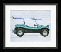 Beach Ride IX Framed Print