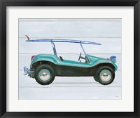 Beach Ride IX Framed Print