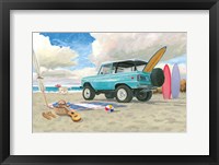 Beach Ride I Framed Print