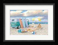 Beach Ride II Framed Print