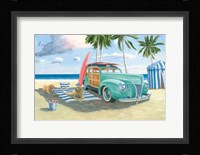 Beach Ride III Framed Print