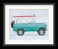 Beach Ride VII Framed Print